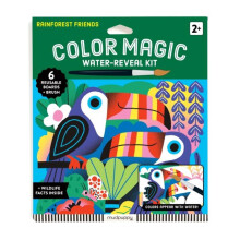 Rainforest Friends Color Magic WaterReveal Kit by Mudpuppy Other Book