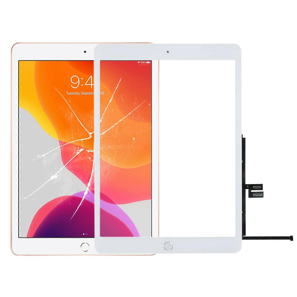 Touch Screen With Home Button For Ipad 10.2 A2197/A2198/A2270/A2428/A2429/A2430 White 6901508034525