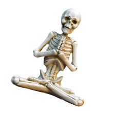 Drôle Halloweens Haunteds Yogas Squelettes Personnage-Style C