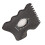 Ceramic Gua Sha Board Black Massager for Legs Neck 15