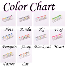 (Heart)1pc Stylish 150 Pages Sticker Bookmark Sticky Notes Creative School Office