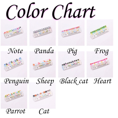(Heart)1pc Stylish 150 Pages Sticker Bookmark Sticky Notes Creative School Office