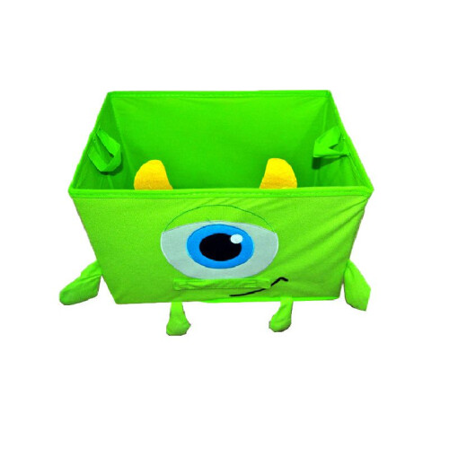 (Mike Wazowski) University Monsters Buzz Light Year Folding Storage Box Toy Sundries Bin Clothes
