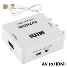 Cable convertidor Miniav a Hdmi Rca a Hdmi Av conector adaptador de audio de video HD