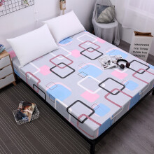 (Color Cloud, 90cmX200cmX30cm) Printed Floral Waterproof Mattress Protective Cover Baby Pet Bed Urinary Case