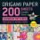 Origami Paper 200 sheets Rainbow Patterns 6quot 15 cm Other Book 1