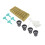 72Pk 1" Rockwool Cubes & 2" Mesh Pots Kit 1