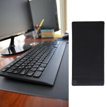 Grande tappetino da gaming impermeabile, 800x400x3mm, antiscivolo, nero