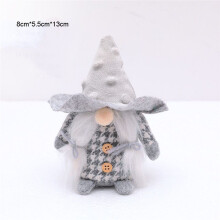 (Small Female)Faceless Doll Christmas Decorations Home Ornament Xmas Gifts Hanging Doll Leg