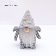 (Small Male)Faceless Doll Christmas Decorations Home Ornament Xmas Gifts Hanging Doll Leg