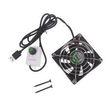 Quiet USB Fan for Electronics Cooling Enhances Ventilation and