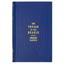 The Voyage of the Beagle by Charles Darwin Hardcover Book