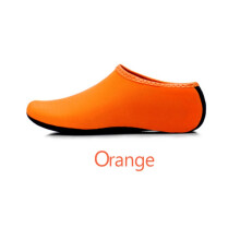 (Orange,2XS(26-29)Foot Length=16-17cm)Schnelltrocknende Aqua Socken Wasserschuhe Strand Surfen Schwimmen rutschfester Neoprenanzug