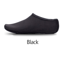 (Black,XXXL(44-45)Foot Length=27.5cm)Schnelltrocknende Aqua Socken Wasserschuhe Strand Surfen Schwimmen rutschfester Neoprenanzug Erwachsene