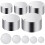 100x/Set Multifunctional Stamping Blanks Round Engraving Blanks 1