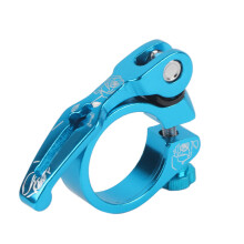 Zadelpenklem voor fiets, snelspanner van aluminiumlegering met 3D-smeedproces en anodische oppervlaktebehandeling, lichtgewicht en duurzaam.
