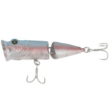 Fish-Like Shape Fishing Lure With Vivid 3D Eyes, High-Quality Plastic Material Bass Fishing Hard Bait With Incisive Treble Hooks For Fresh And Salt Wa