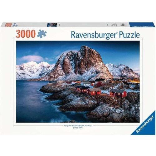 Ravensburger Puslespil 3000 Hamnøy, Lofoten