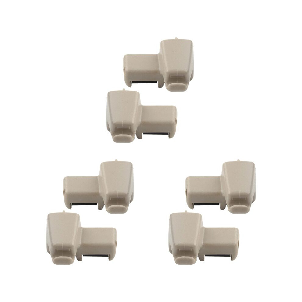6X Interior Sun Visor Clip For Land L322 2003-2012 Sun Visor Clip Retainer Egp000050nug Egp000040nug 4711359381660