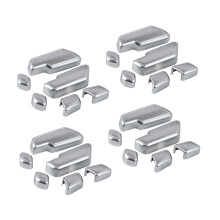 24Pcs Chrome Car Door Adjust Buttons for - E Class W204 W205 W212 W218 X204 X166 C E GLK GL ML