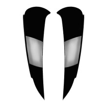 Capa de Acabamento para Saída de Ar, Spoiler Traseiro Do Carro, para - E-Class W214 2024 + Acessórios para Carro, Preto Brilhante