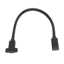 Mini Displayport To Displayport Extension Cable Signal Transmission Multiple Foil Shielding Oxygen Free Copper Exquisite Picture Quality90Degree
