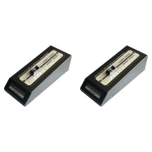 2X Fader Volume Adjustment Controller Desktop Volymkontroll 6,5 mm Gränssnitt för Datorhögtalarförstärkare