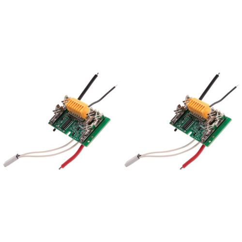 2X PCB Circuit Module Board Parts,for  Replacement Battery PCB Li-Ion 18V Battery PCB Chip Board for  18V 1