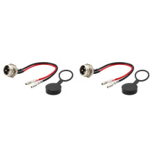 2X Electric Scooter Charging Port Charging Cable Charging Port Scooter Replacement Parts