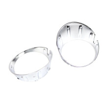Front Chrome Bumper Fog Light Cover Fog Light Trim Ring for R55 R58 R56 R57 R59 2011-2015 51117248791 51117248792