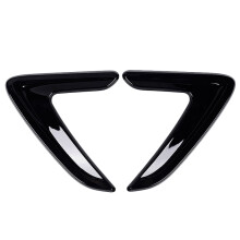 2Pcs For F30 F35 316I 320I 328I 330I 335I Car Accessories Vents Decorative Cover Trim Stickers 2013-2017(Black)