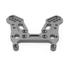 Torre de Choque Frontal de Metal 8218 para 1/8 ZD Racing 08421 08425 08427 08428 9020 9072 9116 9203 RC Car Upgrades Parts, Gris