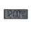 Square Wall Clock Series, 13.8inch Large Digital Jumbo Alarm Clock, LCD Display, Multi-Functional Upscale Office Decor Desk Black 2