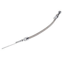 Bilmotor OljemäTsticka RöR Rostfritt StåL Oljesticka för Chevy LS-Motorer LS1 LS6 LM7 L59 L98 L76 Vortec 5300
