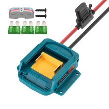 Car Jump Car Booster with 3 Fuses for 18V Battery Adapter Emergency Booster Starting Device