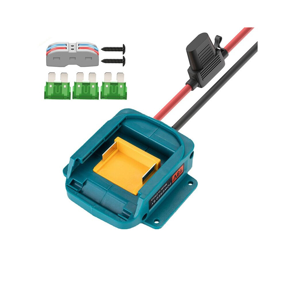 Car Jump Car Booster With 3 Fuses For 18V Battery Adapter Emergency Booster Starting Device 4713344559849