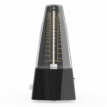 Mechanisches Metronom Universal für Gitarre, Violine, Klavier, Musikinstrument, ÜBungswerkzeug, Schwarz