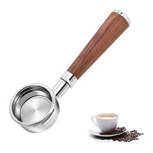 58mm Koffie Bodemloze Portafilter voor E61/Expobar E61/Rocket E61Ecm,304 Voedsel Roestvrij Staal Koffie Espresso