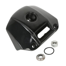 FüR Sportster XL 883 1200 Motorradscheinwerfer, GläNzende Montagehalterungsabdeckung, Scheinwerferhalterung, Scheinwerferhalterung