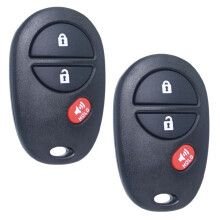 Key Fob Keyless Entry for Tacoma Tundra Sienna Sequoia Highlander 3 Buttons GQ43VT20T 89742-AE010