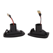 2 PièCes LED Dynamiques Feux de Position LatéRaux de Voiture RéPéTeur Feux de Signalisation pour Insignia Astra Zafira Corsa pour Cruze