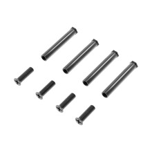 Secure and Stable Computer Fan Screws for 25mm Fan Screws-Black