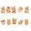 10Pcs Dog Embroidered Iron On Fabric Patches-Random styles 1