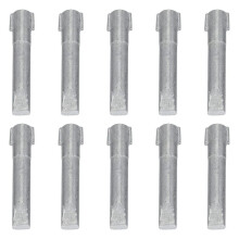 Anode en Zinc 10 Pièces pour Moteur Hors-Bord 50HP-225HP 62Y-11325-00 62Y-11325-01