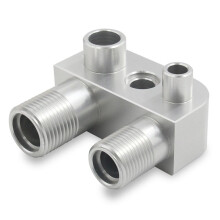 Für LSX LS3 Motortauschumrüstung A/C-Leitungskompressor-Adapteranschluss, AC-Kompressor-Aluminiumadapter