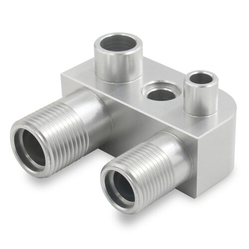 Für LSX LS3 Motortauschumrüstung A/C-Leitungskompressor-Adapteranschluss, AC-Kompressor-Aluminiumadapter