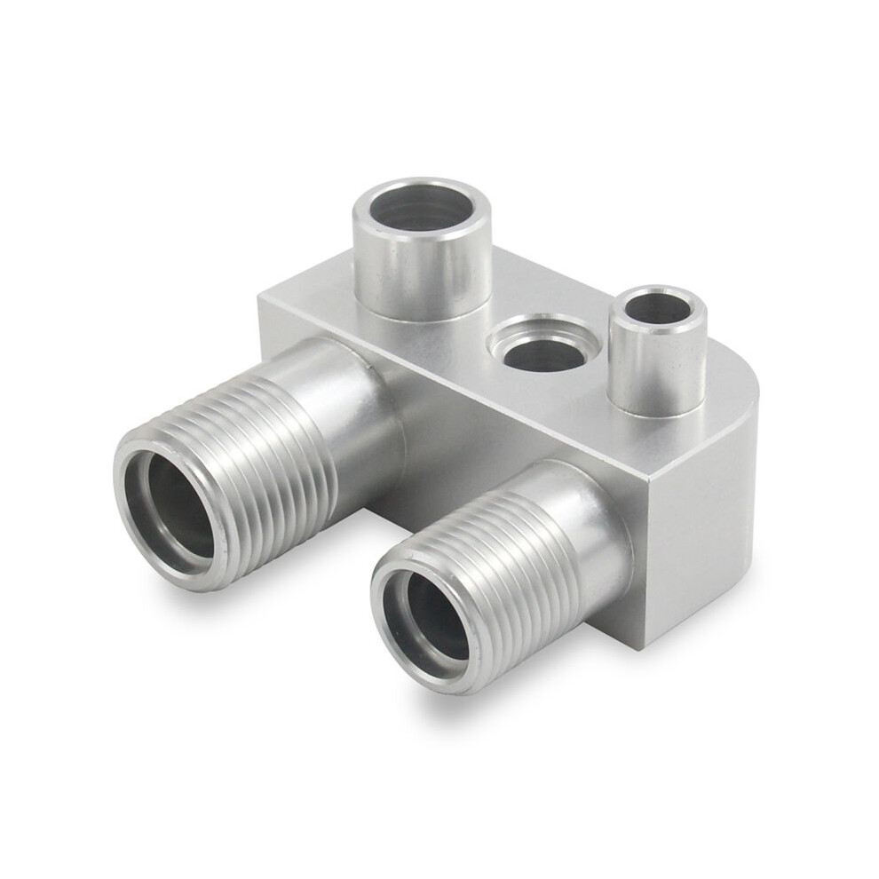 For Lsx Ls3 Engine Swap Conversion A/C Compressor Adapter Fitting, Ac Compressor Aluminum Adapter 6033222769718