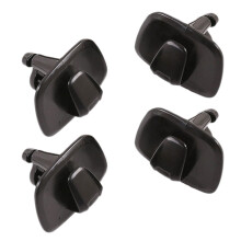 4Pcs Car Black ABS Interior Roof Hooks Clothes Hanger Hook Trim for V90 S90 XC40 XC60 XC90 2015-2020