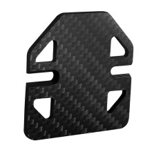 Carbon Fiber Short Card Electric Adjustable Fixing Plate for Slash 4x4 RC Car Upgrade Parts