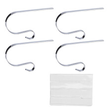Supports de cheminée réglables pour chaussettes de Noël, idéaux pour la cuisine, la salle de bain, l'atelier, le jardin et le garage. Supports